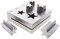 The Beadsmith Steel Disc Cutter Set Includes 4 Punches & Die. Tool for Cutting Corners from: 1/4", 1/2" & 1" Curves & 3/16" x 3/4" Oval Slot Punch. Use Soft Metal Sheet up to 20-24 Gauge & Thinner